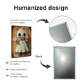 thumbnail image 6 of Vintage Cute Ghost with Pumpkin Painted metal signage - 8x12 "| perfect for Halloween decorations, indoor/ outdoor wall art in homes, bars, cafes, garages and libraries | Durable iron material, 6 of 7