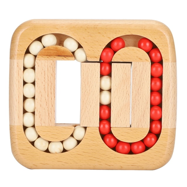 Juego de laberinto de educación científica, juguete de madera con bola plana, candado Luban para desbloquear, útiles escolares, materiales ecológicos