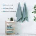 thumbnail image 4 of Martex 2-Pack Bath Sheet Set | 100% Cotton Extra Large 33" x 65" Towels | Mineral, 4 of 4