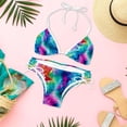 thumbnail image 6 of tie dye22 Swimsuit Bikini Set with Detachable Sponge and Adjustable Strap, Two-Pack for Swimming Pool and Beach Parties, 6 of 6