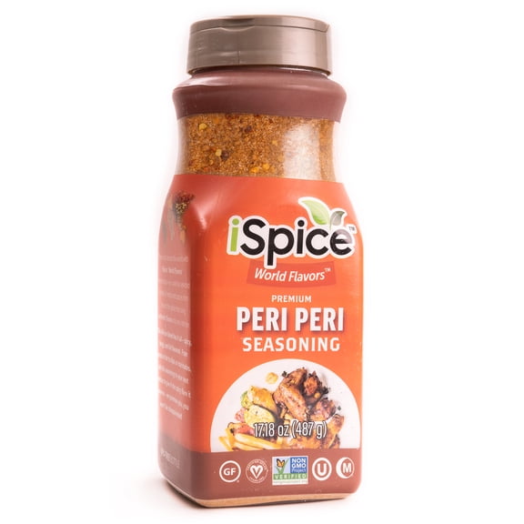 iSpice | Peri Peri Seasoning | 5.78 oz | Mixed Spice  Seasoning | Halal | Kosher | Non GMO