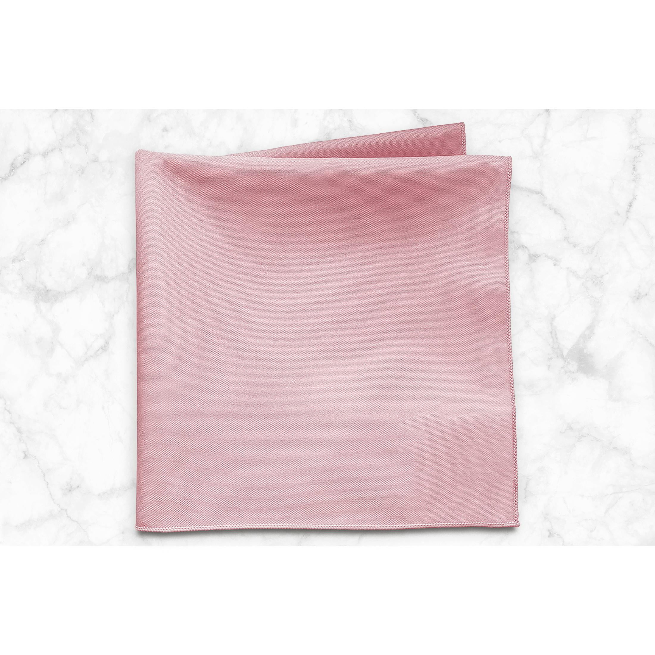 Ultimate Textile (1 Dozen) 20 x 20-Inch Polyester Cloth Dinner Napkins Light Pink