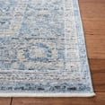 thumbnail image 3 of SAFAVIEH Dream Giles Floral Area Rug, Grey/Turquoise, 6'7" x 6'7" Square, 3 of 8