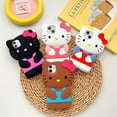 thumbnail image 2 of For iPhone 15 14 13 12 11 Pro Plus mini Max Xs XR 6 7 8 SE Multiple Colour Hello Kitty Silicone Soft Cover Case Pink For iPhone 15 Pro, 2 of 7