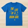 thumbnail image 2 of The Life of A Book Girl T-Shirt – Book Lover Theme – Unisex Casual Wear, 2 of 6