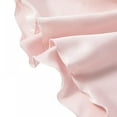 thumbnail image 5 of Femmes Pyjama en Satin de Soie 3/4 Manches Loungewear Deux Pièces Pj Ensemble, 5 of 5