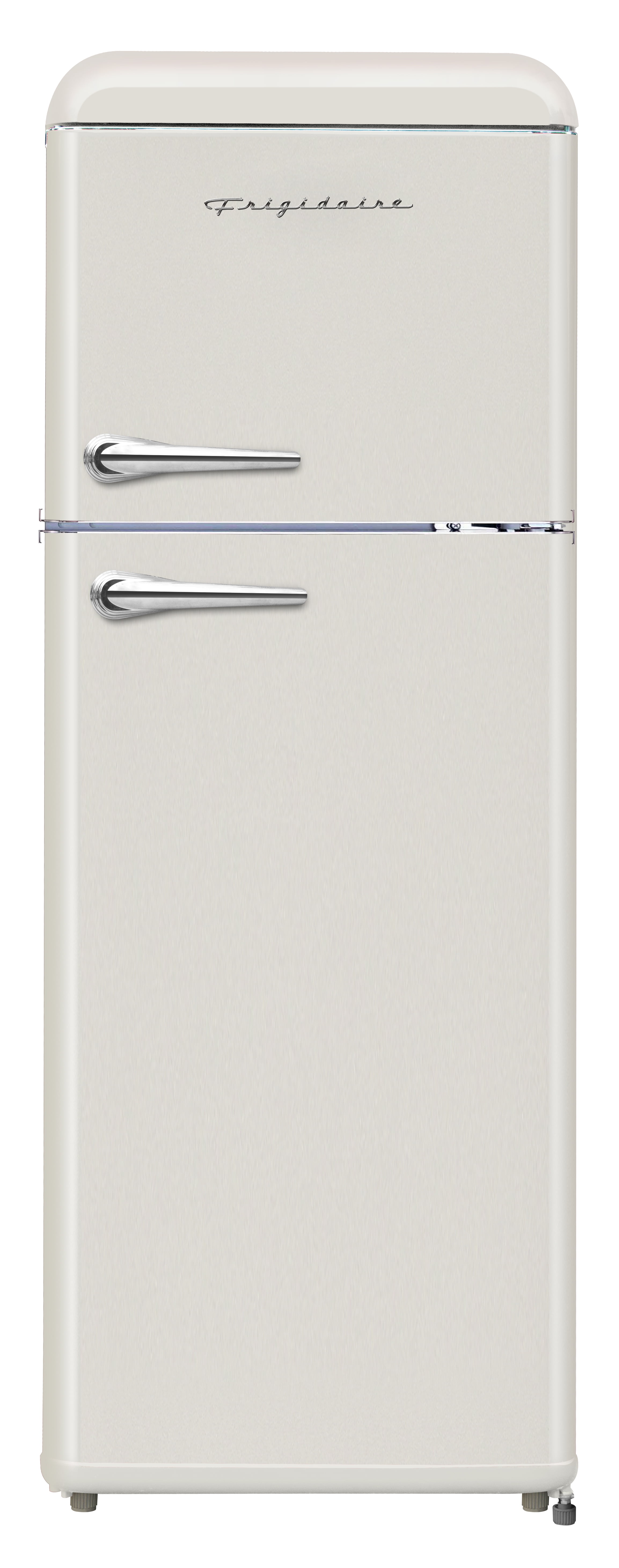 Frigidaire 7.5 Cu. ft. Top Freezer Refrigerator in Cream, Rounded