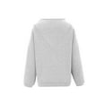 thumbnail image 3 of Women's Oversized Cowl Neck Sweatshirt, Long Sleeve Loose Fit Pullover Top with Soft Comfort Fabric for Commute Wear, Daily Casual Outfits and Four Season Comfort White S, 3 of 5