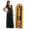 Casino Sign Stand Up - Party Decor - 1 Piece