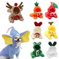 thumbnail image 1 of Ropa de abrigo de invierno para perros, bonito abrigo de felpa, sudaderas con capucha, disfraz de perros para cachorros, gatos, Bulldog francés, Chihuahua, mono, suéter para mascotas, 1 of 3