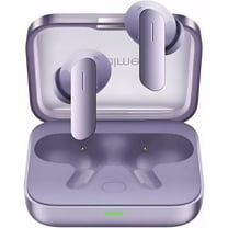 realme Air 7 True Wireless Earbuds, 52dB Active Noise Reduction, Hi-Res Sound, LHDC, 12.4mm Dynamic Bass Driver, 6 Mics Clear Call, 52H Battery, Bluetooth 5.4, IP55 Water Resistance Lavender Purple