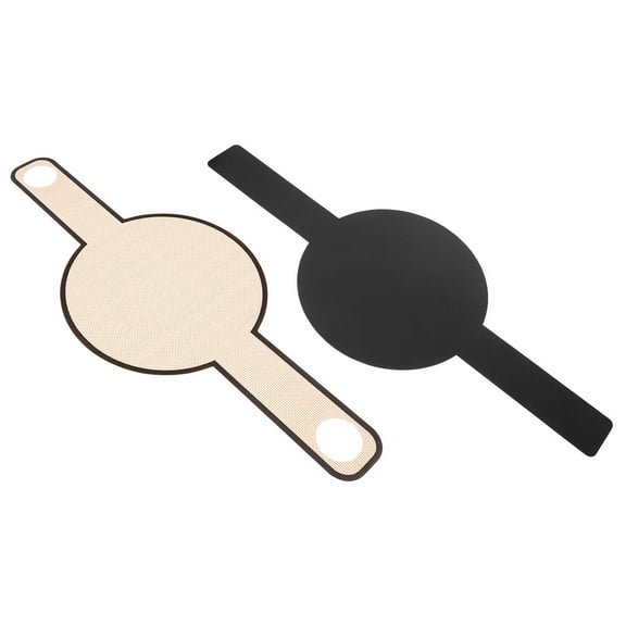 UPOUART Silicone Baking Mats Baking Mat Black 2Pcs Heat Resistance Reusability