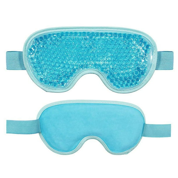 Mascarilla de gel para ojos Reutilizable Terapia de frío caliente Mascarilla de ojos con cuentas de gel para hinchazón / ojeras / bolsas para los ojos / ojos secos /, mascarilla refrescante para ojos