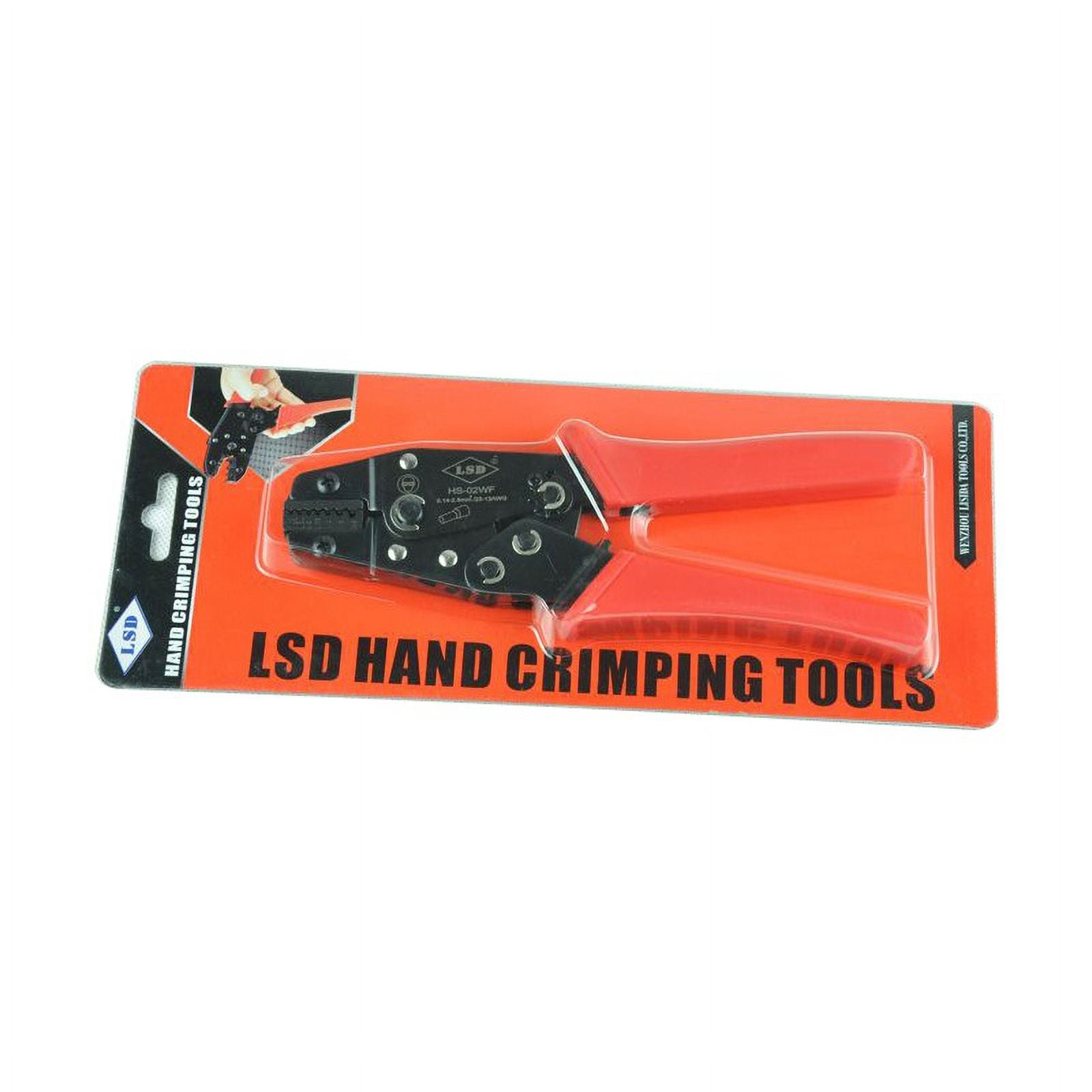 Ratchet Crimping Plier for Cable Ferrules 0.14-2.5mm² Crimper,Mini Crimping Tool ,Durability That Lasts