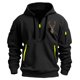 thumbnail image 2 of Sudadera con capucha para hombre, sudadera con capucha de manga larga estampada, sudadera con capucha de bolsillo, ropa de trabajo, sudadera con capucha para hombre, blusa de poliéster, 2 of 4