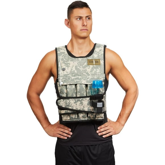 Chaleco de Peso CROSS101 Entrenamiento 40 Lbs Desert Camo CROSS101 CR84543
