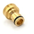 thumbnail image 1 of Solid Brass Anti-Rust Quick Connect, Easy To Use Connector Ensuring Leak-Free Performance In Your Kitchen And Garden, 1 Piece, 1 of 5