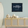 thumbnail image 2 of Stupell Industries Vineyard Stripers Fish Animals Painting Black Floater Framed Canvas Art Print Wall Art, 25 x 31, 2 of 9