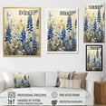 thumbnail image 4 of Designart "Enchanted Blue Bonnet Fields III" Blue Bonnets Floater Framed Canvas Prints, 4 of 5