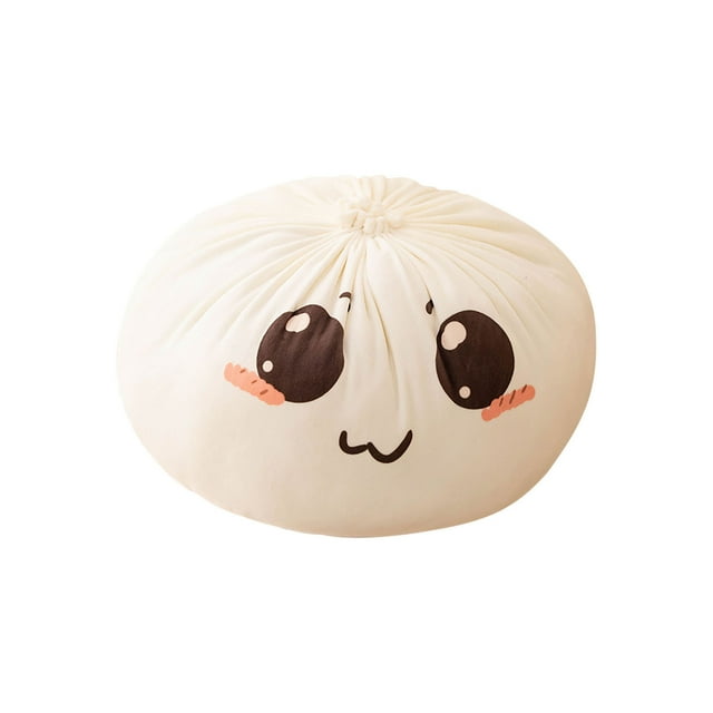 Yhmxh Cojín con forma de dumpling y bollo, juguete infantil, accesorio para sofá, almohada, regalo, muñeca