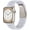 A-Pure White-Starlight, variant on Compatible with Series 8/7/9 Resin Apple Watch Bands 45mm 44mm 42mm,Fashion Resin Bracelet Wristband with Stainless Steel Buckle for iWatch Ultra 49mm Series 6/5/4/3/2/1/SE