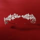 thumbnail image 5 of 1 pieza de accesorios para el cabello de novia, tocado de estrella, tocado para vestido de novia (plata), 5 of 7