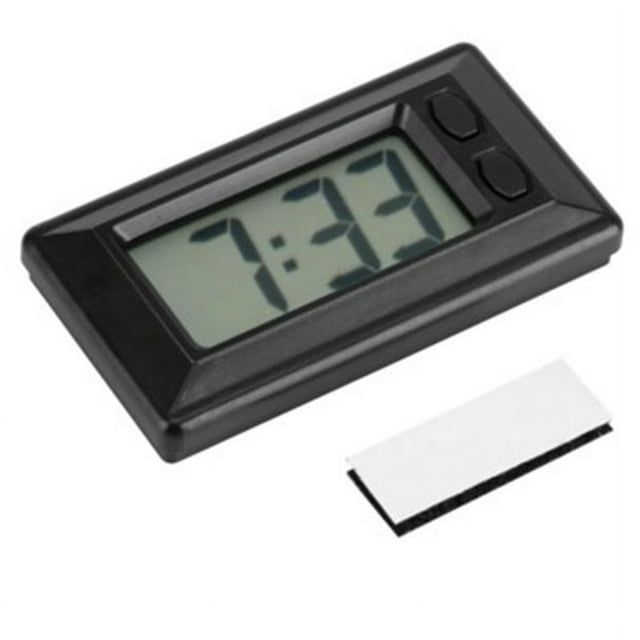 Mini reloj electrónico para coche, reloj sencillo para el hogar con conversión de fecha y hora, fácil de llevar