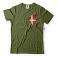 thumbnail image 4 of Mens Denmark Pocket Flag Shirt Danish Flag Tee Danish Patriotic Gifts Denmark Vikings Tee, 4 of 6