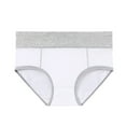 thumbnail image 5 of 10 Pack Womens High Waisted Cotton Underwear Full Coverage Ladies Panties Soft Breathable Stretch Color Block Briefs, 5 of 7