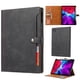 thumbnail image 1 of Funda de piel con tapa horizontal y doble pliegue con textura de becerro para iPad Pro 11 (2022/2021/2020), con marco para fotos, soporte, ranuras para tarjetas y billetera., 1 of 5