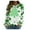 07 Green, variant on YueHuiYing Women's Oversized Hoodless Long-Sleeve Crewneck Sweatshirt with Clover and Green Leaf Print - St. Patrick's Day Comfort Top
