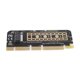 thumbnail image 5 of Tarjeta Elevadora SSD PCIe Múltiple, Compatible Con SSD NVME M.2 Compatible con PM961/960eVo, 600p, Aplicacia para Hogar/Oficina/Jugador, 5 of 7