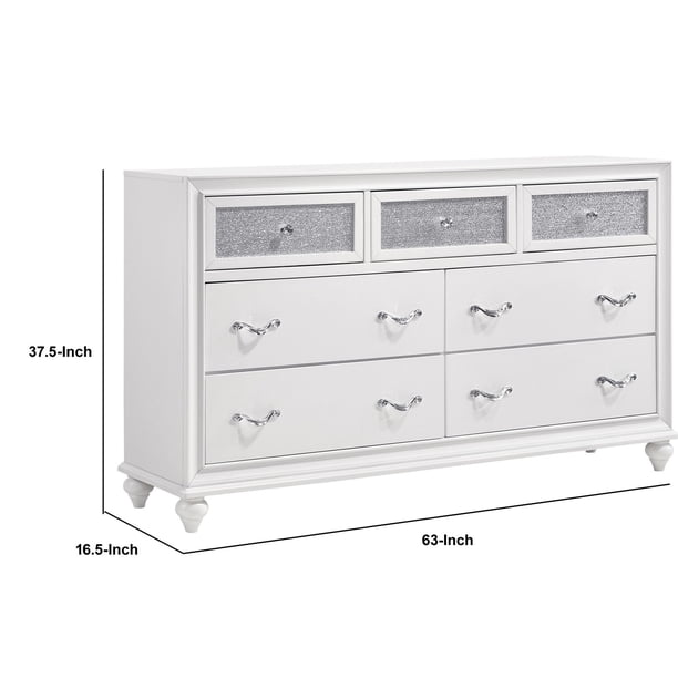 glitter paint dresser How Not to Use Martha Stewart Glitter Paint