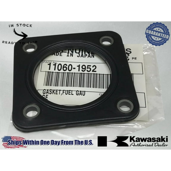 Kawasaki Genuine OEM Authentic GASKET,FUEL GAUGE 11060-1952