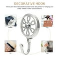thumbnail image 2 of WORGEOUS  Sconce Flower Hook Decorative Wall Hooks Coat Office, 2 of 8