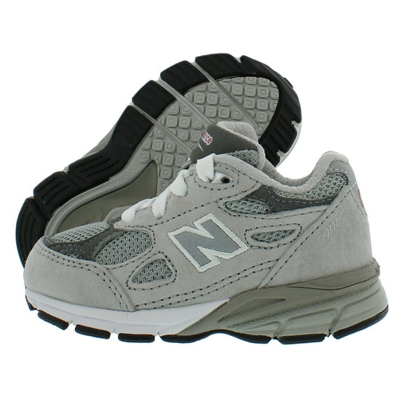 New Balance 990V3 PS Boys Shoes Size 4, Color: Grey/Grey