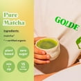 Golde Pure Matcha Ceremonial Grade Matcha Powder Green Tea Superfood with LTheanine