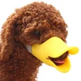 thumbnail image 2 of Pet Dog Muzzle Silicone Duck Shape Mask For Pet Dogs Anti Bite Stop Barking Small Large Dog Mouth Muzzles Pet Dog Accessories, 2 of 4