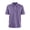 Purple #002, variant on Mens Vintage Washed Polo Shirts Classic Fit Pullover Shirts Summer Lapel Button Tops Casual Retro Distressed Tee Top, 5XL