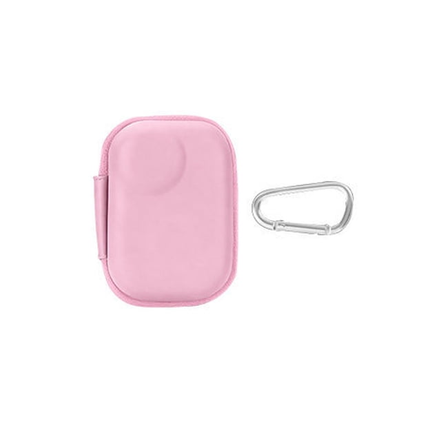Sac de Rangement Portable et Imperméable pour Insta360 GO Ultra, Étui de Protection Rigide Antichoc en PU avec Doublure en Velours, Pochette de Protection pour Objectif d'Appareil Photo