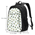 thumbnail image 5 of Daiia Cute Avocado Yoga Pattern USB Charging Backpack for Men and Women, Anti-Theft Backpack,Travel Backpack,School Backpack,College Backpack,Laptop Backpack, 5 of 7