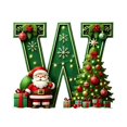thumbnail image 2 of Home Decor Christmas Decoration Christmas Decorations Santa Figure Christmas Pendant 2D Acrylic 26 Letters Pendant Christmas Tree Decoration Christmas Decoration Figures, 2 of 4