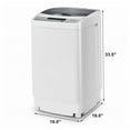 1.34 Cu.ft Compact Portable Washing Machine with Spin Washer Drain Pump