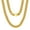 03. 14K Gold Plated, variant on Miami Cuban Link Chain for Mens 5mm 20inch Black Curb Cuban Necklace Stainless Steel Men's Jewlery Gift