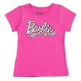 thumbnail image 4 of Barbie 2 Pack Adaptive T-Shirts Sensory Friendly Logo Little Kid, 4 of 5
