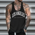 thumbnail image 3 of Aayomet Gym Tank Tops for Men Tank Top Running Bottom Sports Tank Top (Black, S), 3 of 4