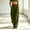 Army Green women linen pants with pockets a1, variant on Women's Cotton Linen Wide Leg High Waisted Pants with Pockets Casual Solid Loose Long Cargo Trousers for Beach Work Summer Lounge Travel Yoga Workout Clothes, Gray S