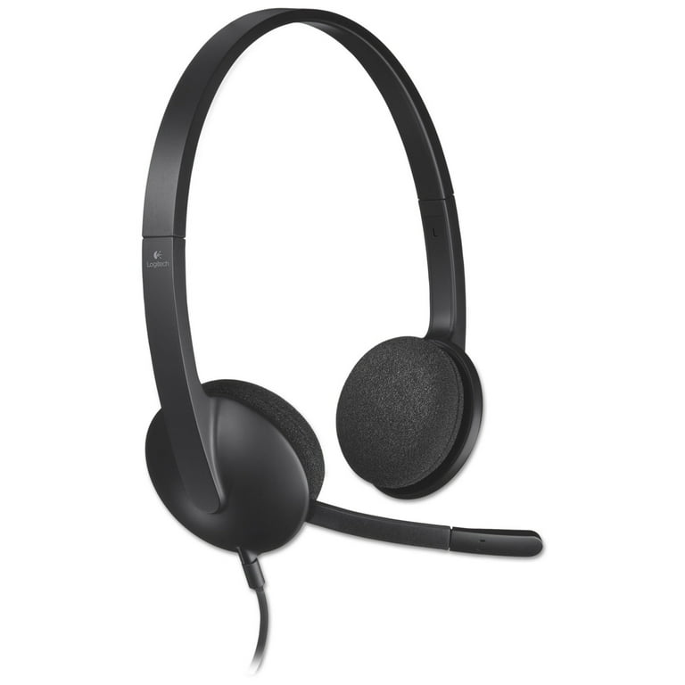 Logitech H570e Wired USB Headset Stereo Walmart