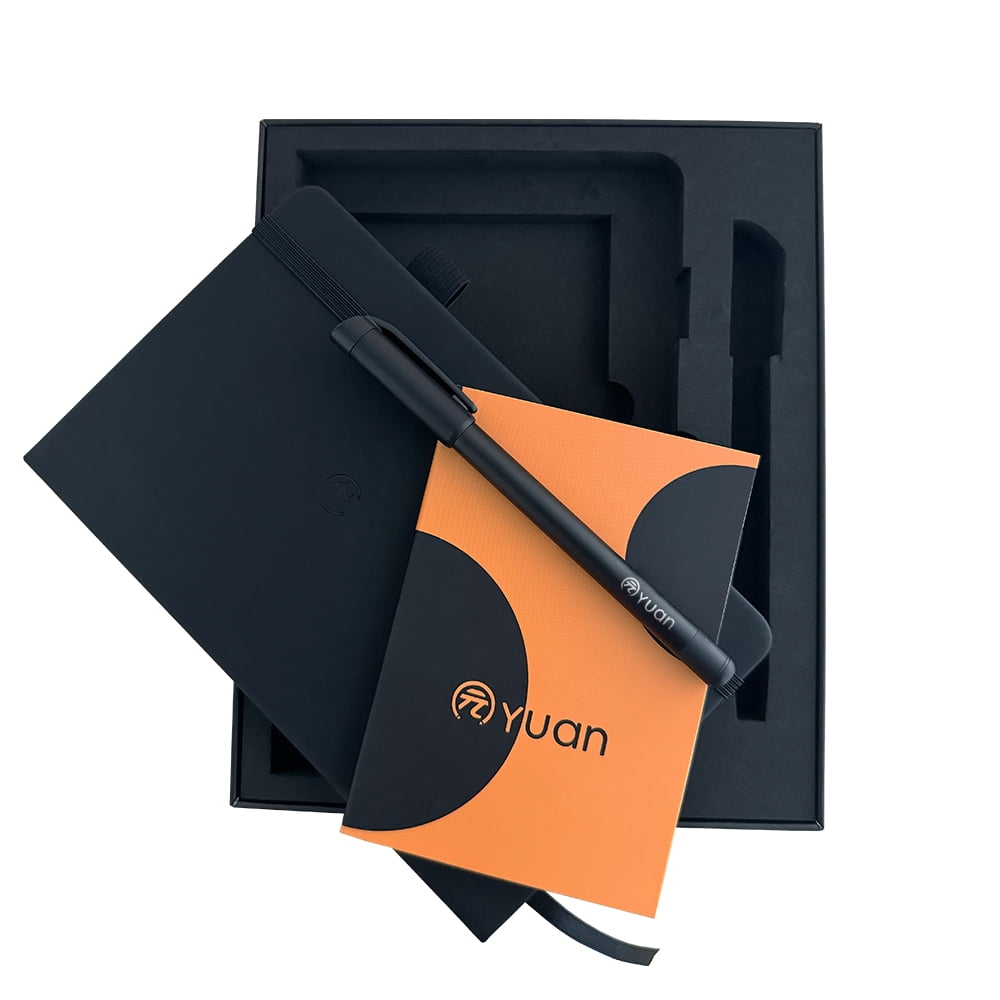 Notebook for Work, Business Notebook Bulk Hardcover Lined Writing Journal with Pen Holder for Men Women Note