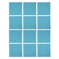 thumbnail image 2 of Acoustic Panel, Easy Installation Soundproofing Studio Foam 12PCS  For Podcast Sky Blue, 2 of 8